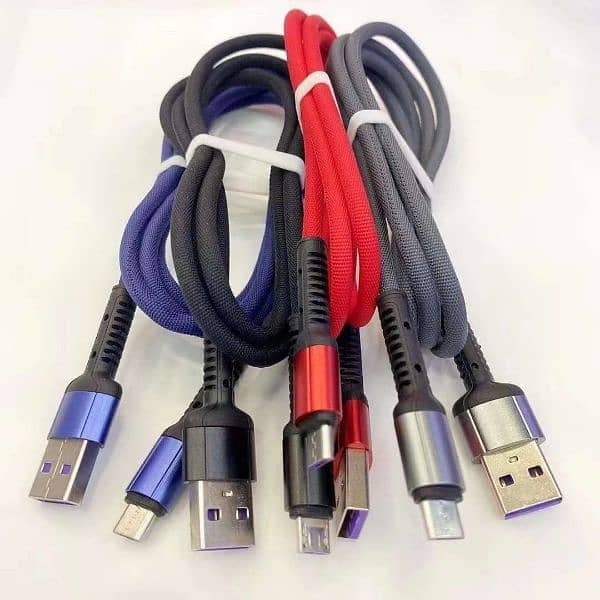 V8 Charging Cable Available In Whole Sale Price For Shop 4