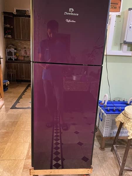 Dawlance refrigerator glass door 0