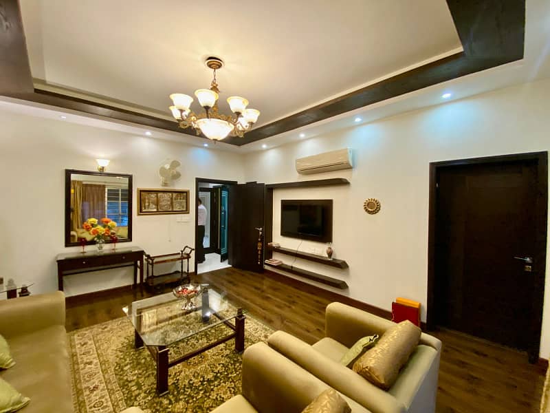 A Beautiful 1 Kanal 
Furnished 
Upper Portion Is Available For Rent In PHASE 4 DHA, Lahore 3
