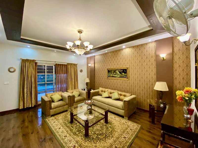 A Beautiful 1 Kanal 
Furnished 
Upper Portion Is Available For Rent In PHASE 4 DHA, Lahore 7