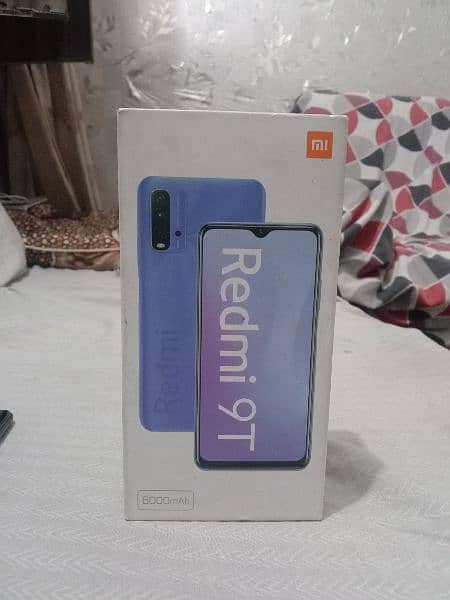 Redmi 9t with box (Exchange possible) 1