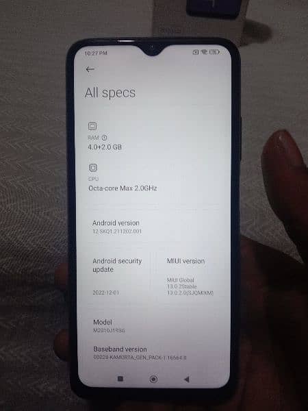 Redmi 9t with box (Exchange possible) 5