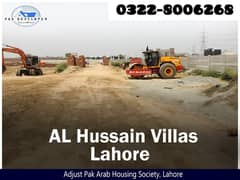 Al Hussain Villas adjacent Pak Arab