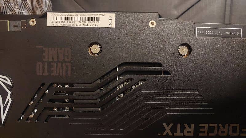 Zotac Geforce RTX 3080 2