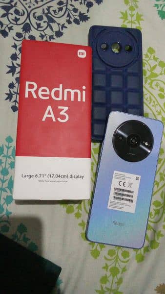 redmi A3 / 4.128 new mble hai 15din use hva 3