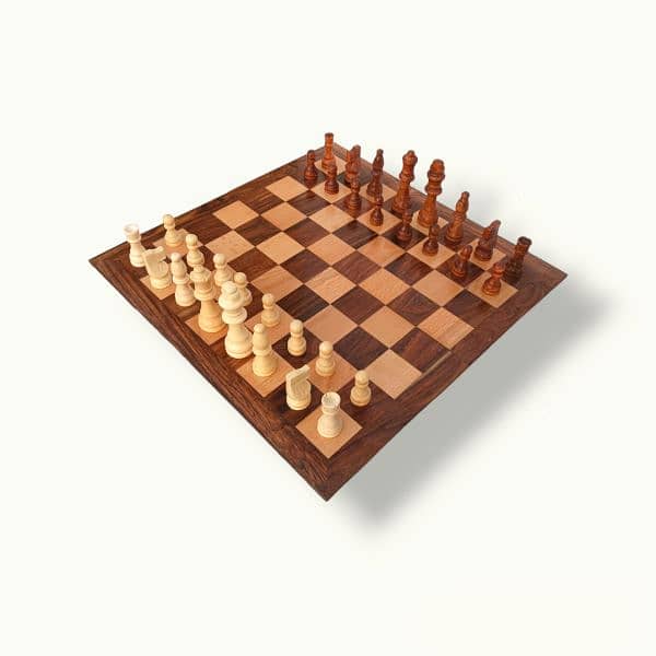 Handmade Wooden Chess, Chess, Chess Board, Wooden Chess. 2