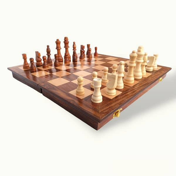 Handmade Wooden Chess, Chess, Chess Board, Wooden Chess. 4