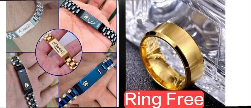 Rolex brackets with free premium golden  ring 1
