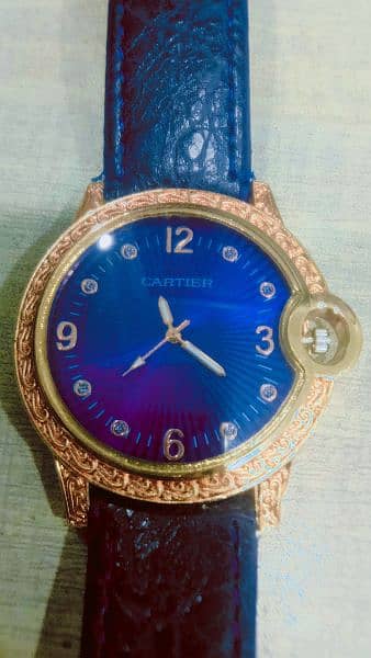Mens stylish blue colour watch. 0