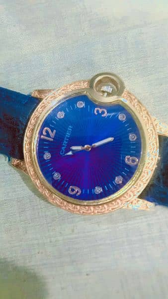 Mens stylish blue colour watch. 1