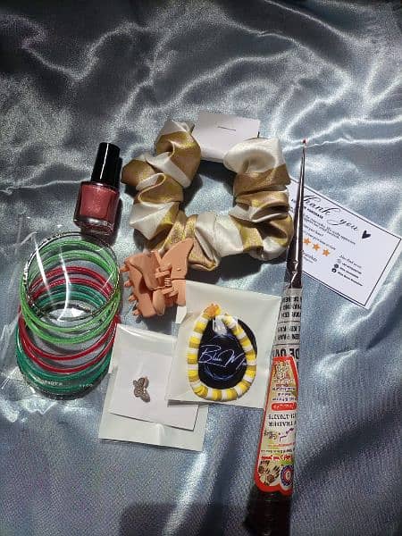 Gift box for girls, Gift items , Bracelet,churiyan, scanchy 5