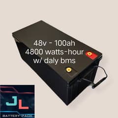User Lithium ION batteries available on order 12V, 24V, 36V, 48V