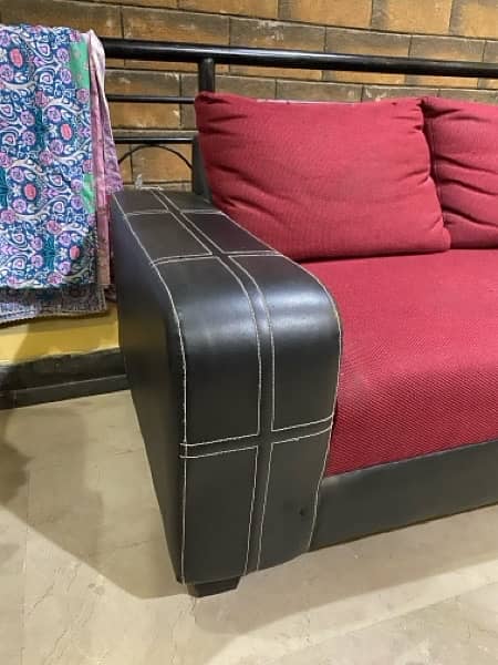 3 pc sofa set including L shaped and 2 seater 2