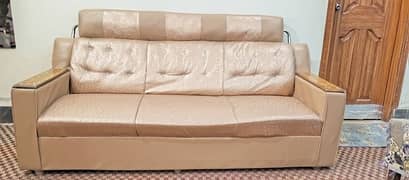 Sofa set with 2 single Chairs for sale . . . Affordable price