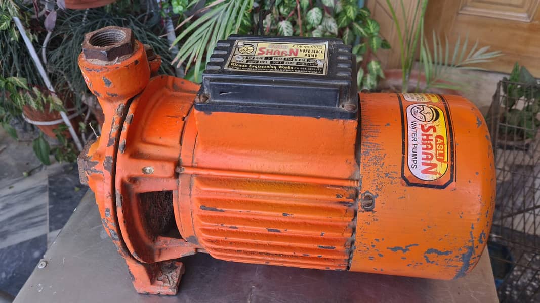 monoblock motor water pump 1/2 hp in copper winding 1