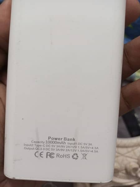 transparent power bank fast charging 66W 1