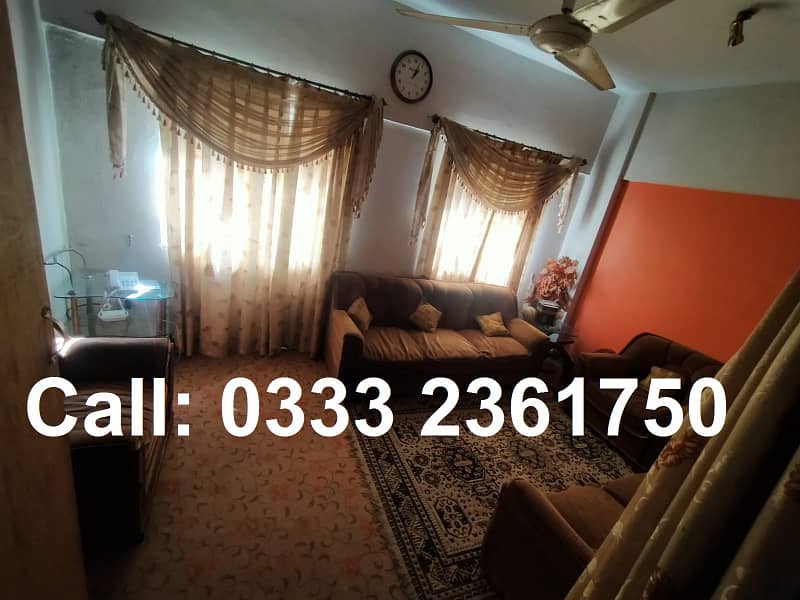 I am selling my 3 side corner apartment north karachi area 1