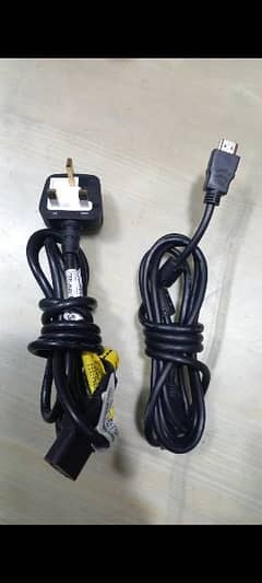 Branded Power cable and HDMI Cables