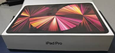 Apple iPad Pro 11 inches M1 (256GB) + Complete Box + Accessories