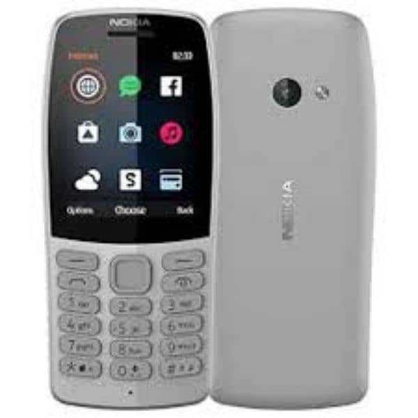 Nokia 210 original 100% non PTA new box price 7500 contact 03246887251 1