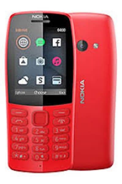 Nokia 210 original 100% non PTA new box price 7500 contact 03246887251 2