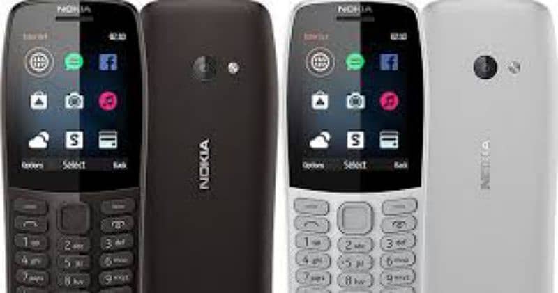 Nokia 210 original 100% non PTA new box price 7500 contact 03246887251 3