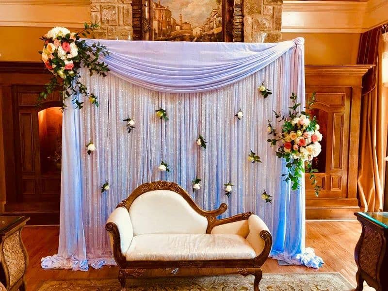 wedding house light decor /nikha stage/room decor/wedding car decor 1