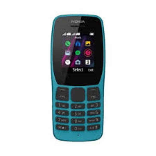 Nokia 110 original 100% non PTA new box price 5200 contact 03246887251 2