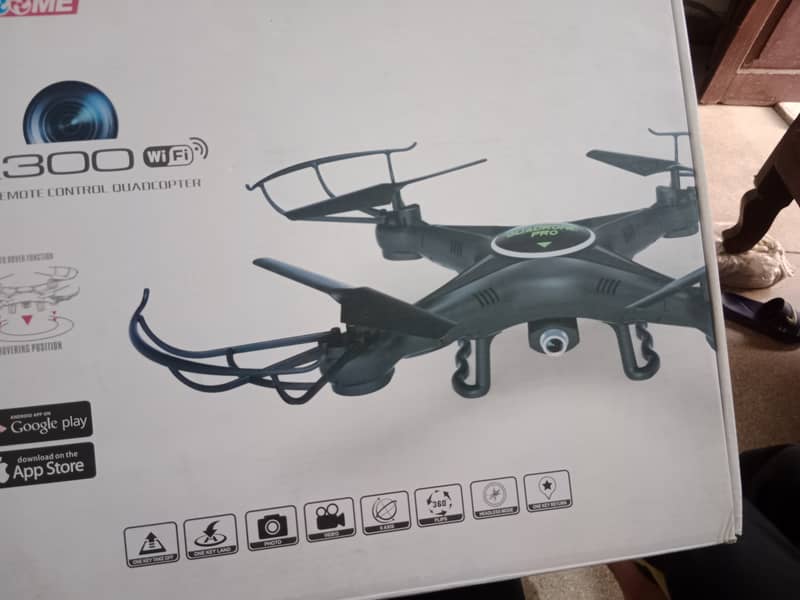 drone k300 blkul new box pack 5