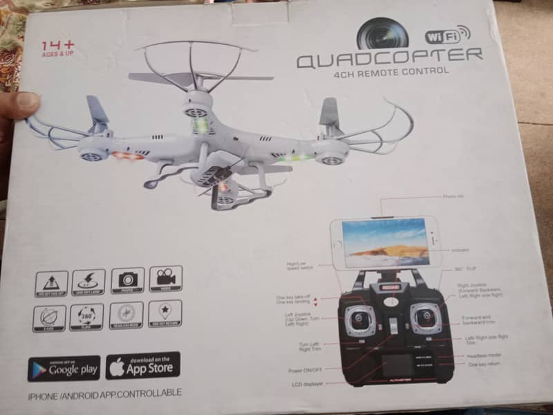drone k300 blkul new box pack 6