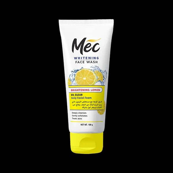 All Mec Whitening Face Wash Milk, Lemon, Cucumber Extract, Flaw 2