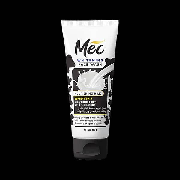All Mec Whitening Face Wash Milk, Lemon, Cucumber Extract, Flaw 4