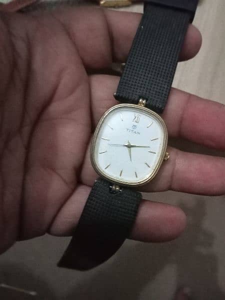 beautiful  Titan date time quartz watch Model whats app 03071138819 6