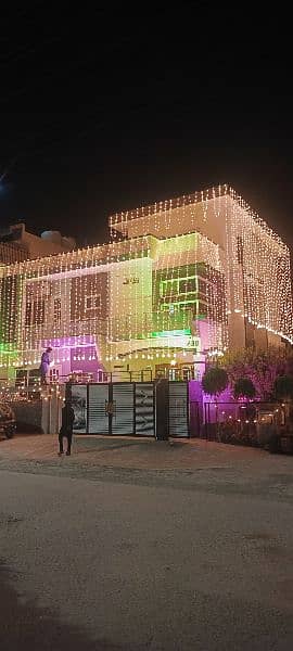 wedding house light decor,room decor,stage decor All islamabad & rwp s 1