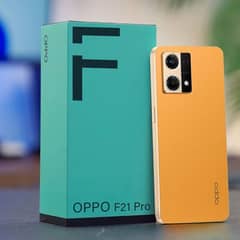 Oppo f21 pro with box and charger