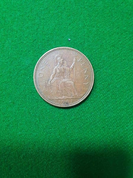 1 british penny 1