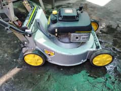 lawnmower grass cutting machine imported USA petrol engine
