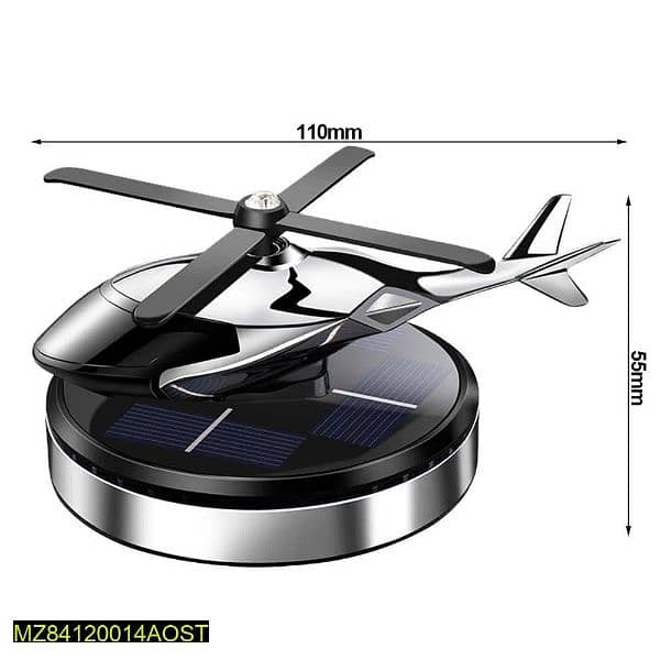 solar helicopter with car fragrance 1
