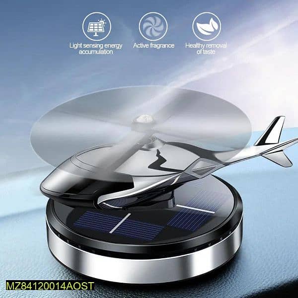 solar helicopter with car fragrance 2