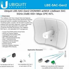 UBNT Lite beam LEB-M5-23