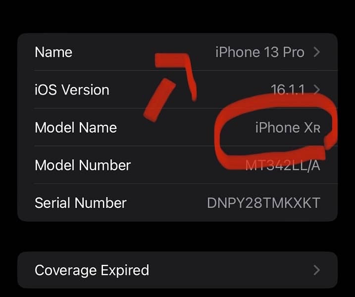 I phone XR into  Convert 13 pro 1
