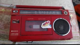 vintage Sanyo Tape recorder