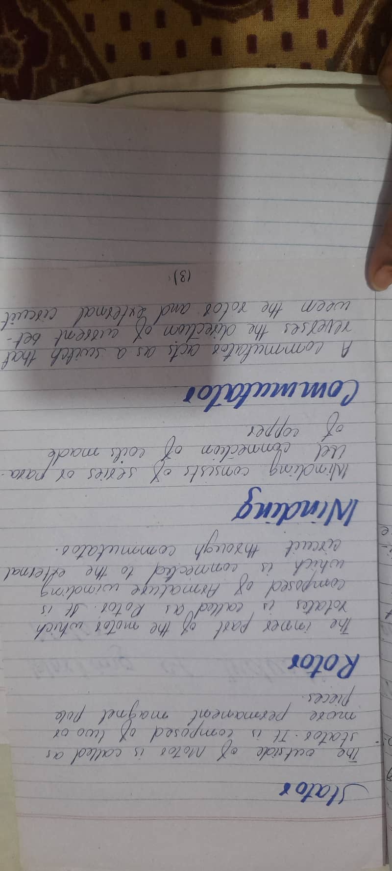 Handwritten Assignment work 15