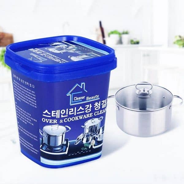 Powerful Stainless Steel Cookware Cleaning Paste 2