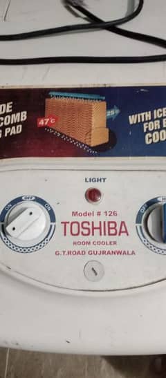 Toshiba model 126 new Hai bht kam use Hua Hai koi fault nhi all ok hai