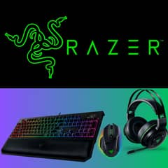 Razer Keyboards, mouse,headphones in stock 0