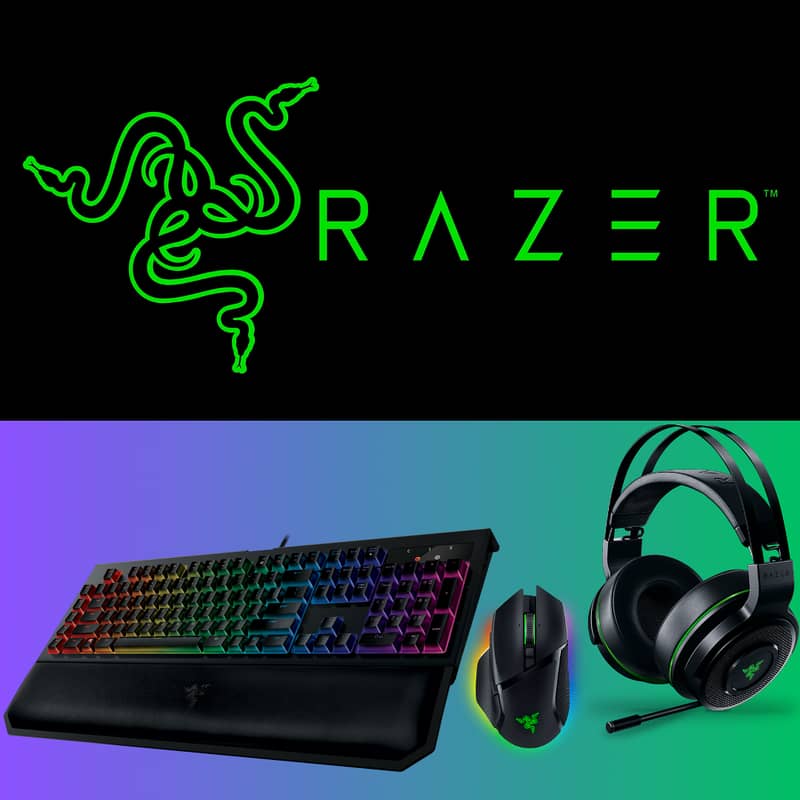 Razer Keyboards, mouse,headphones in stock (Read description] 0