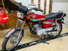 Honda 125 complete restored 2013 registered 2019 All punjab