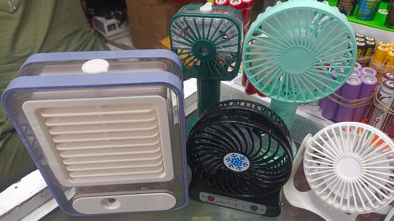 all new models  charged able air fans air-cooler available l 4