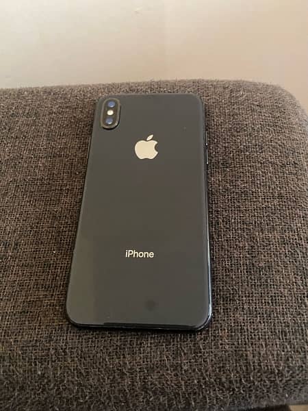 10/10 iPhone X black 256 gb PTA approved 1